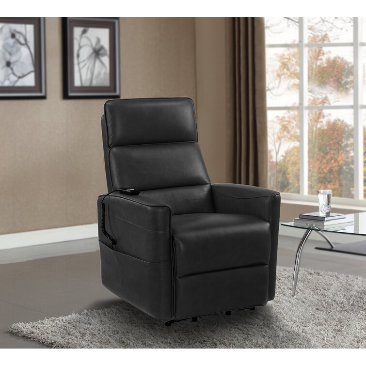 sealy leather recliner