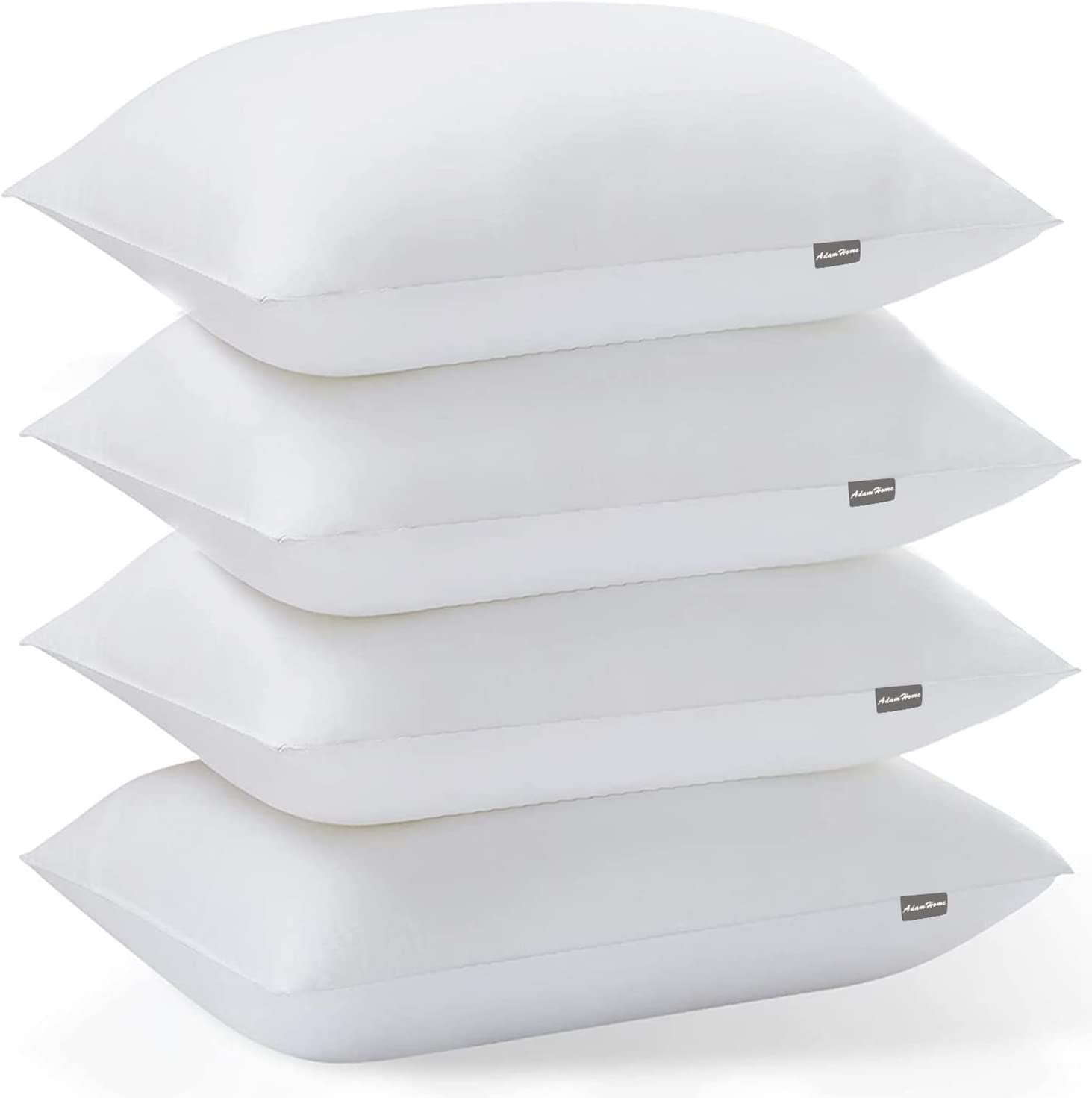 Adam Home Polyester Medium Support Pillow (Set of 4) & Reviews