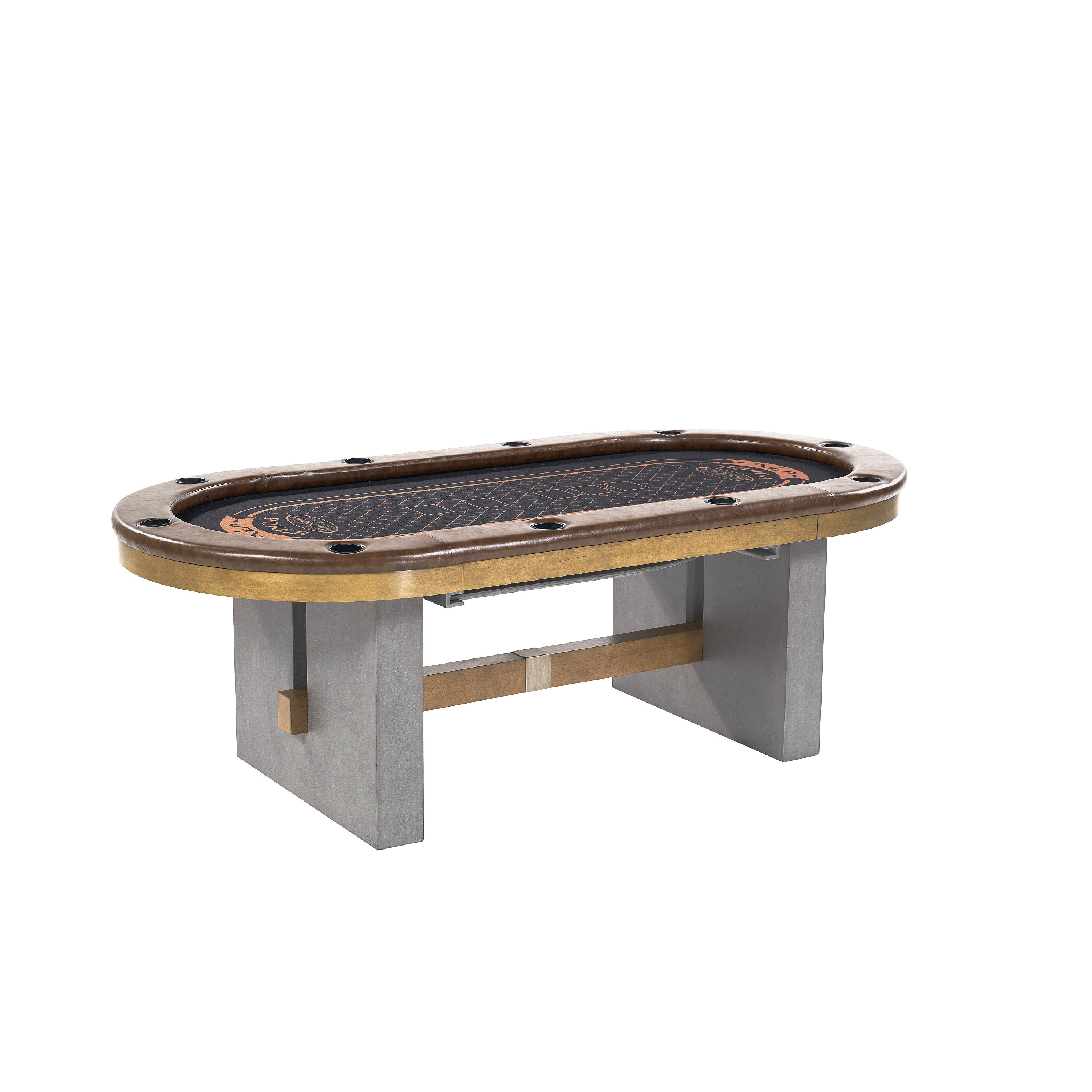 Barrington Billiards Company Barrington Urban 10-Player Poker Card Table  with Dining Table Top & Reviews | Wayfair
