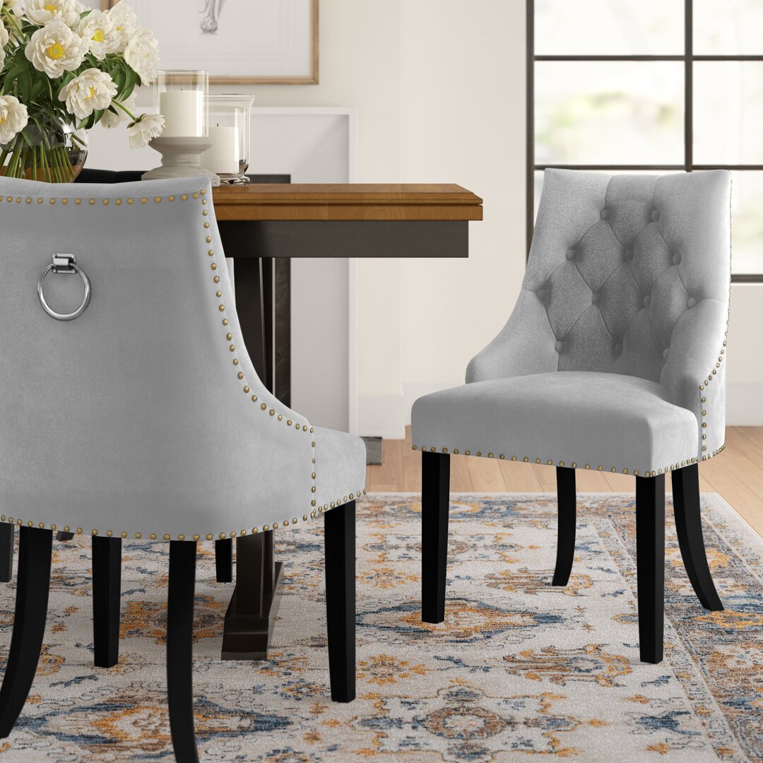 Brannon Upholstered Dining Chair gray