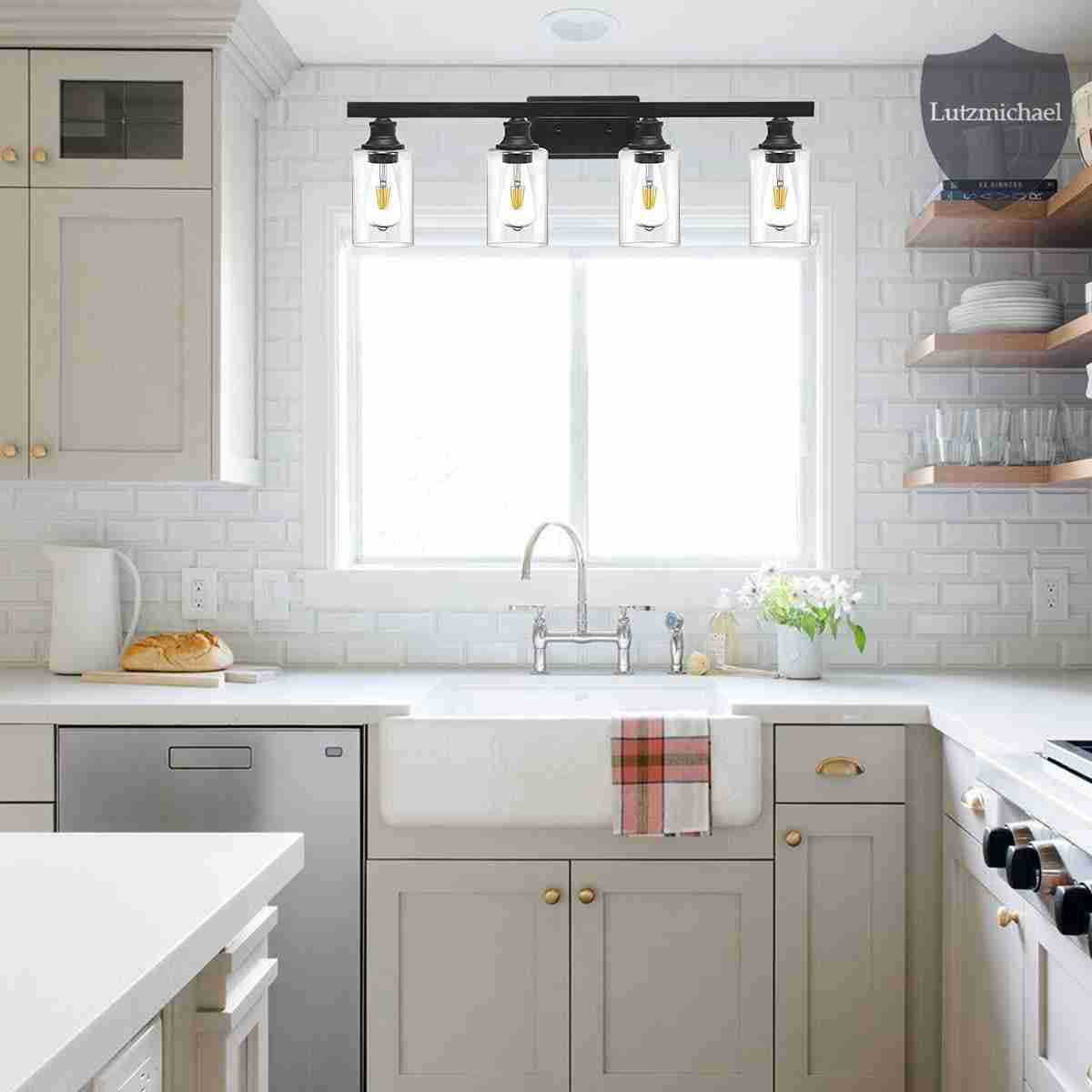 Latitude Run® Modern Bathroom Vanity Lights Black Vanity Wall Light