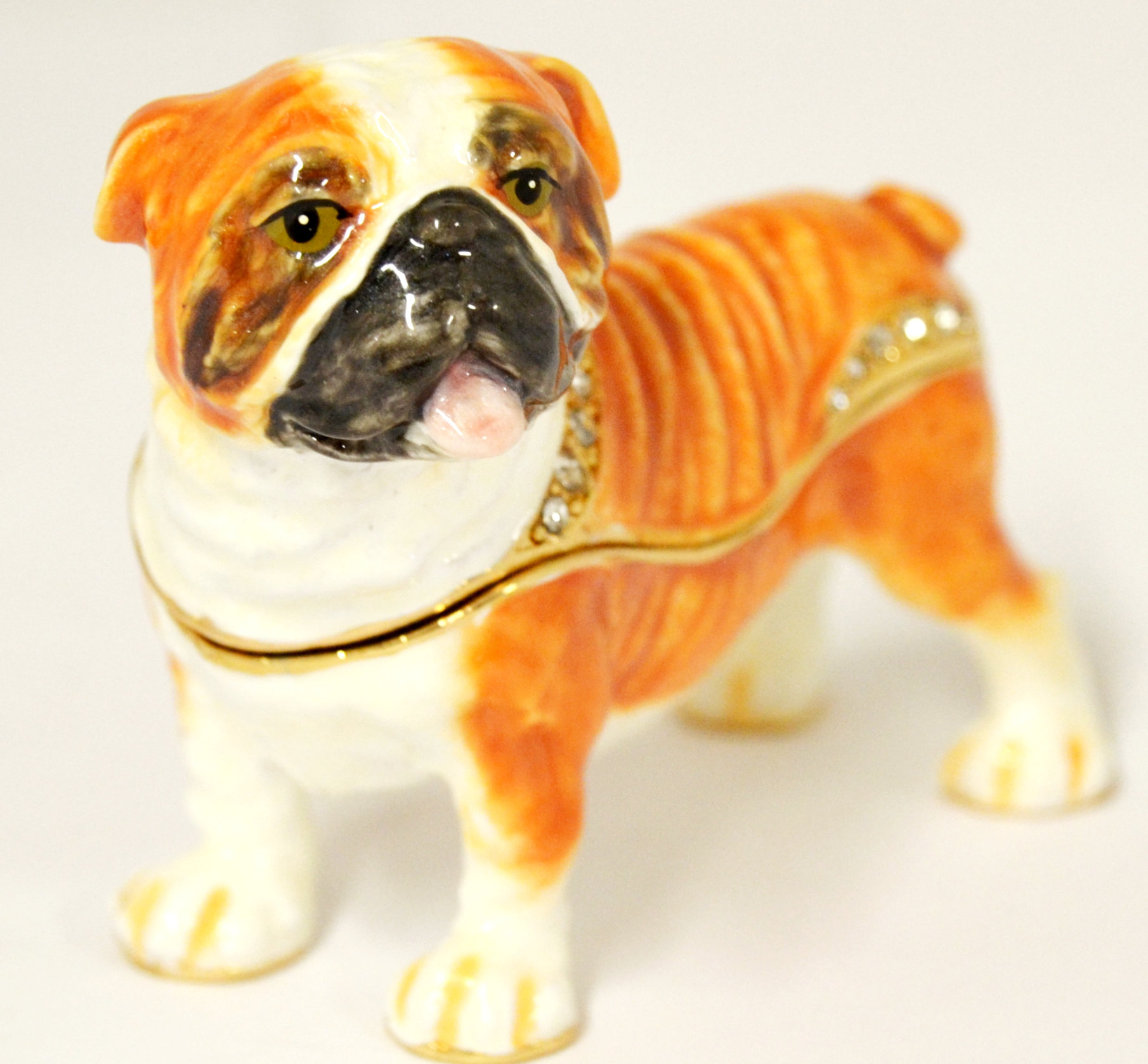Winston Porter Bulldog Jewelry Box Wayfair