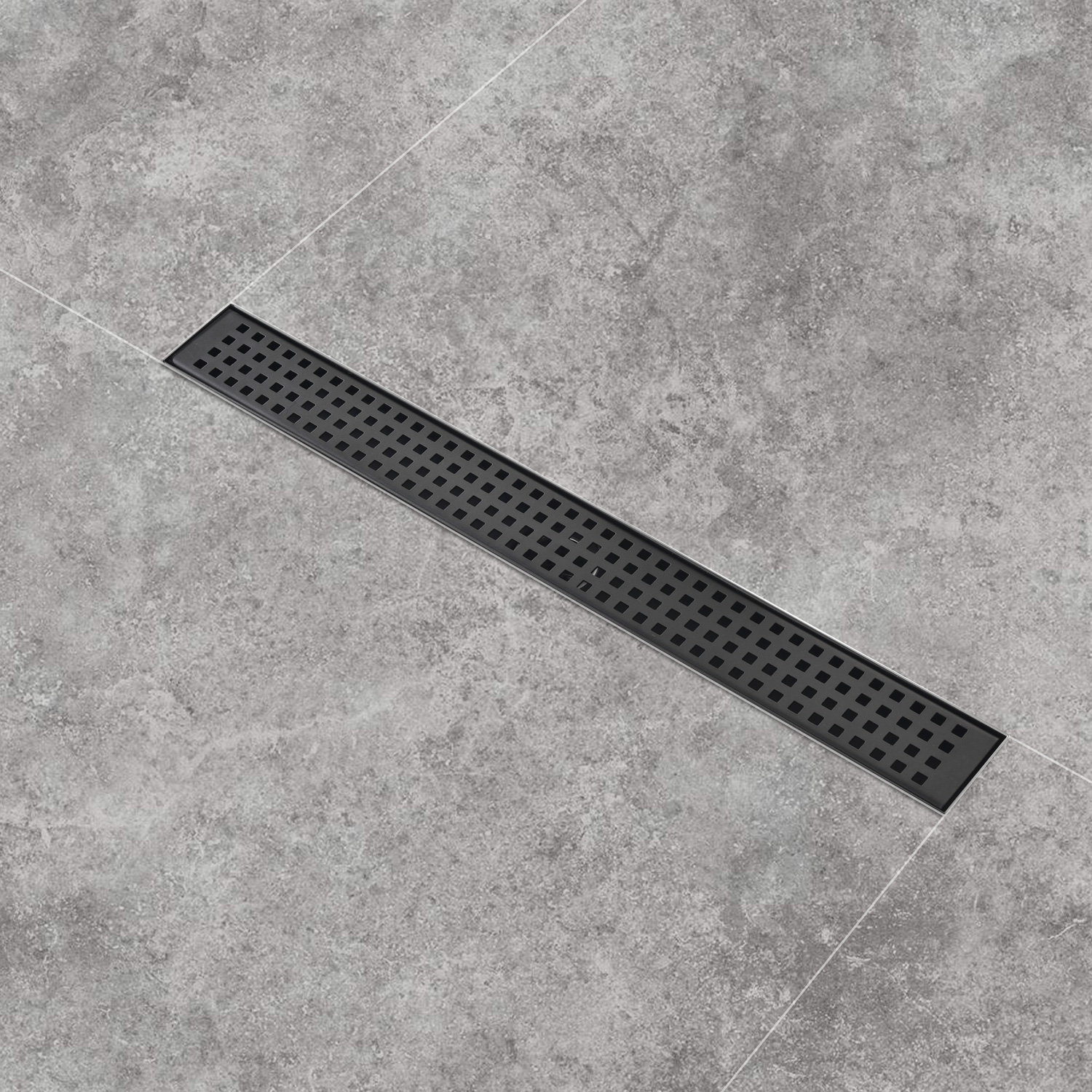 Interbath Linear Grid Shower Drain Wayfair