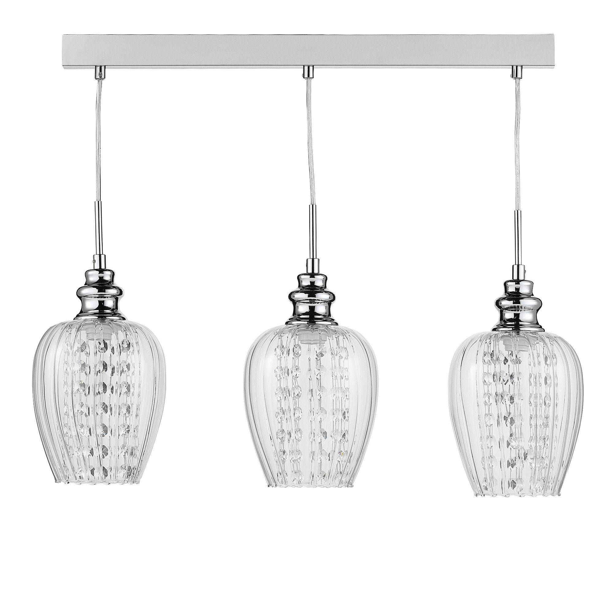 Fairmont Park Crossman 3Light Kitchen Island Pendant & Reviews Wayfair.co.uk