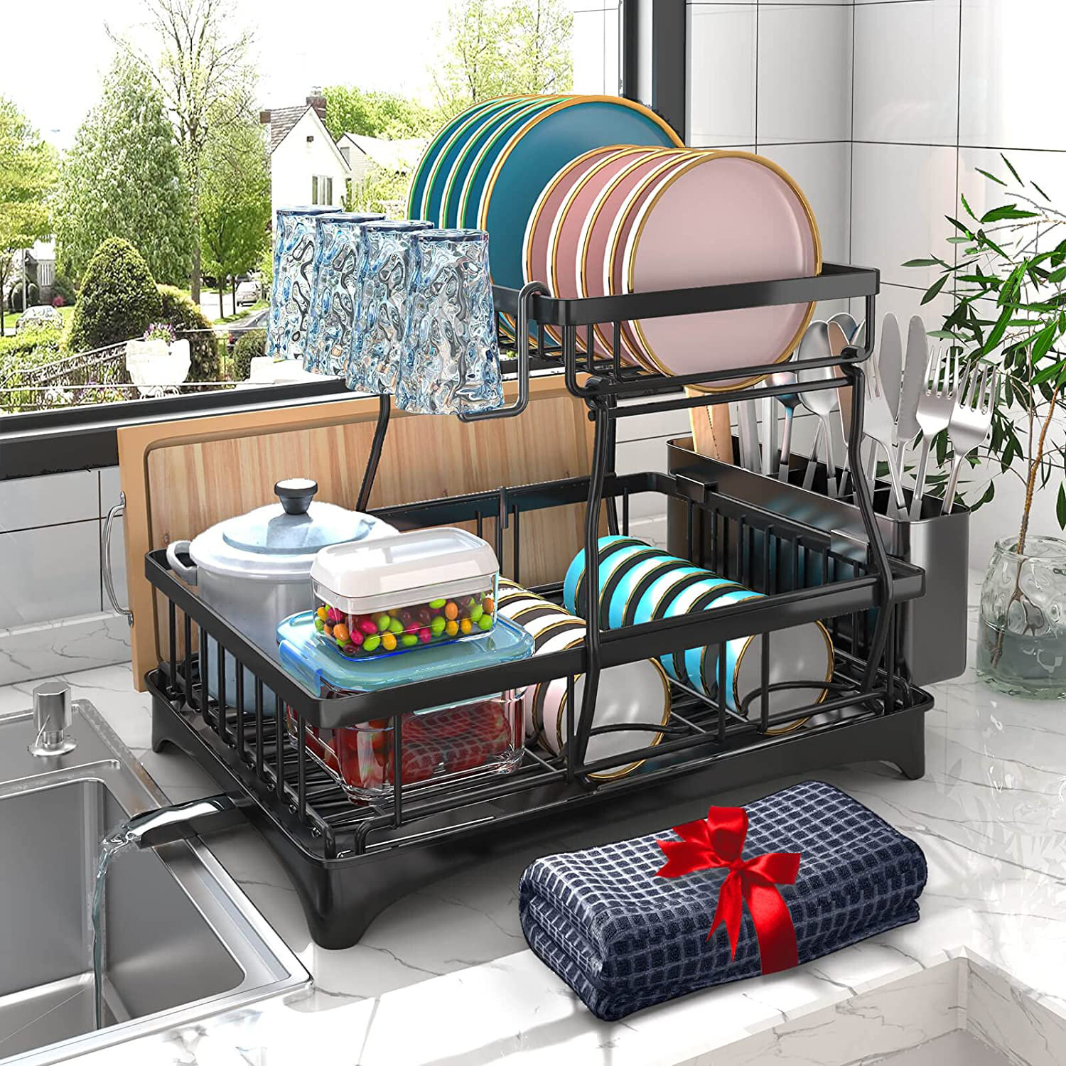 IRONCK Stainless Steel Dish Rack Wayfair