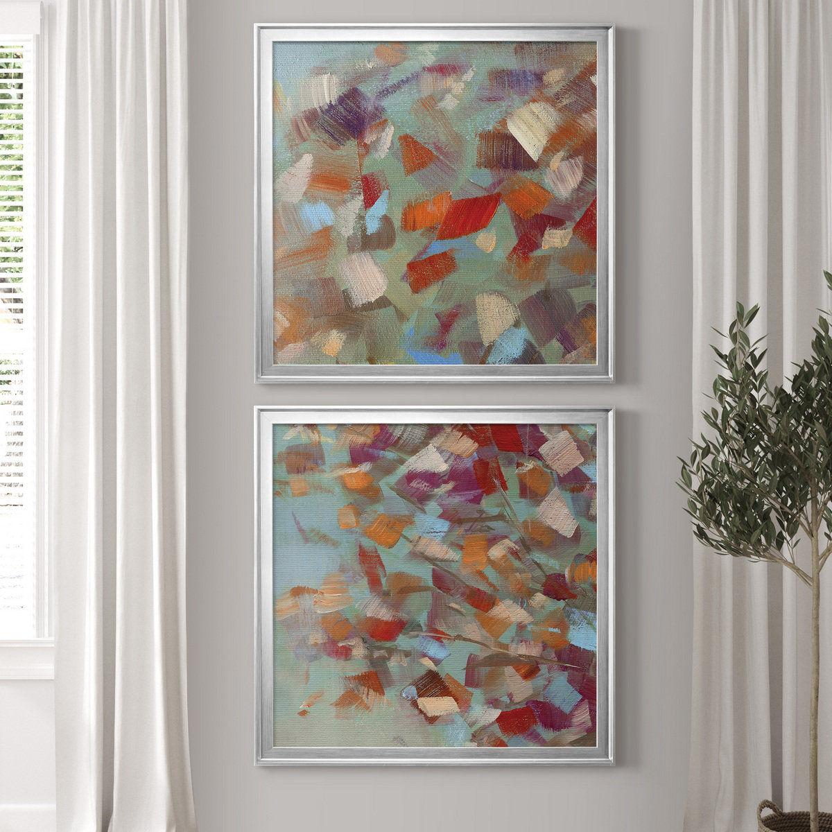Ivy Bronx Confetti Party I 2 Piece Painting Wayfair