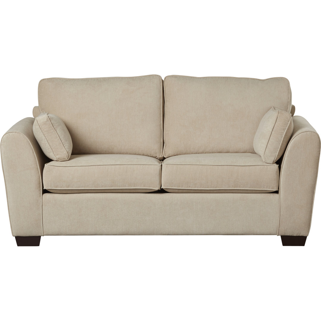 Zipcode Design Schlafsofa Bulma Farbe der Polsterung: weiß