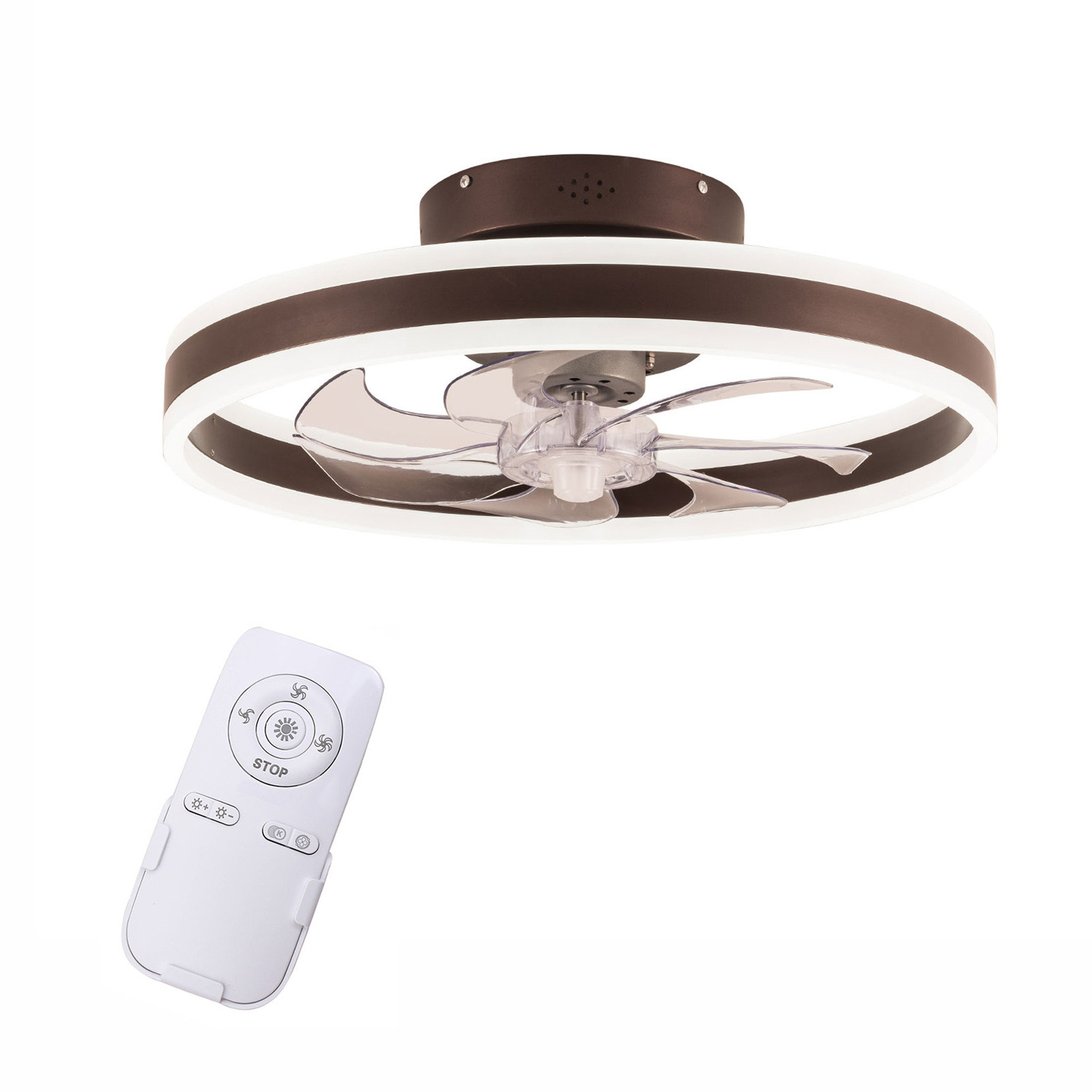 Orren Ellis Lynnly 20'' Ceiling Fan with LED Lights & Reviews Wayfair