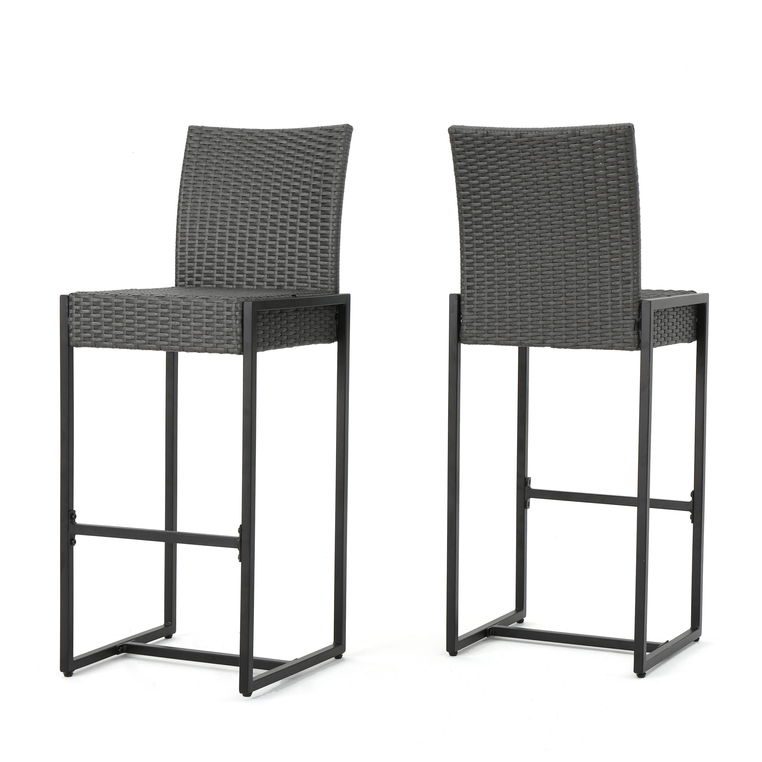 Orren Ellis Cleanthes 30" Patio Bar Stool & Reviews Wayfair