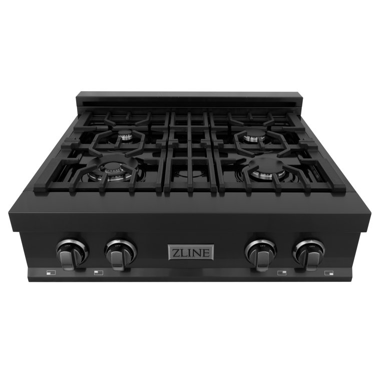 porcelain on gas stove top