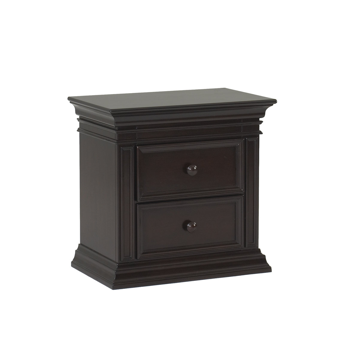 Baby Cache Vienna 2 Drawer Solid Wood Nightstand Wayfair