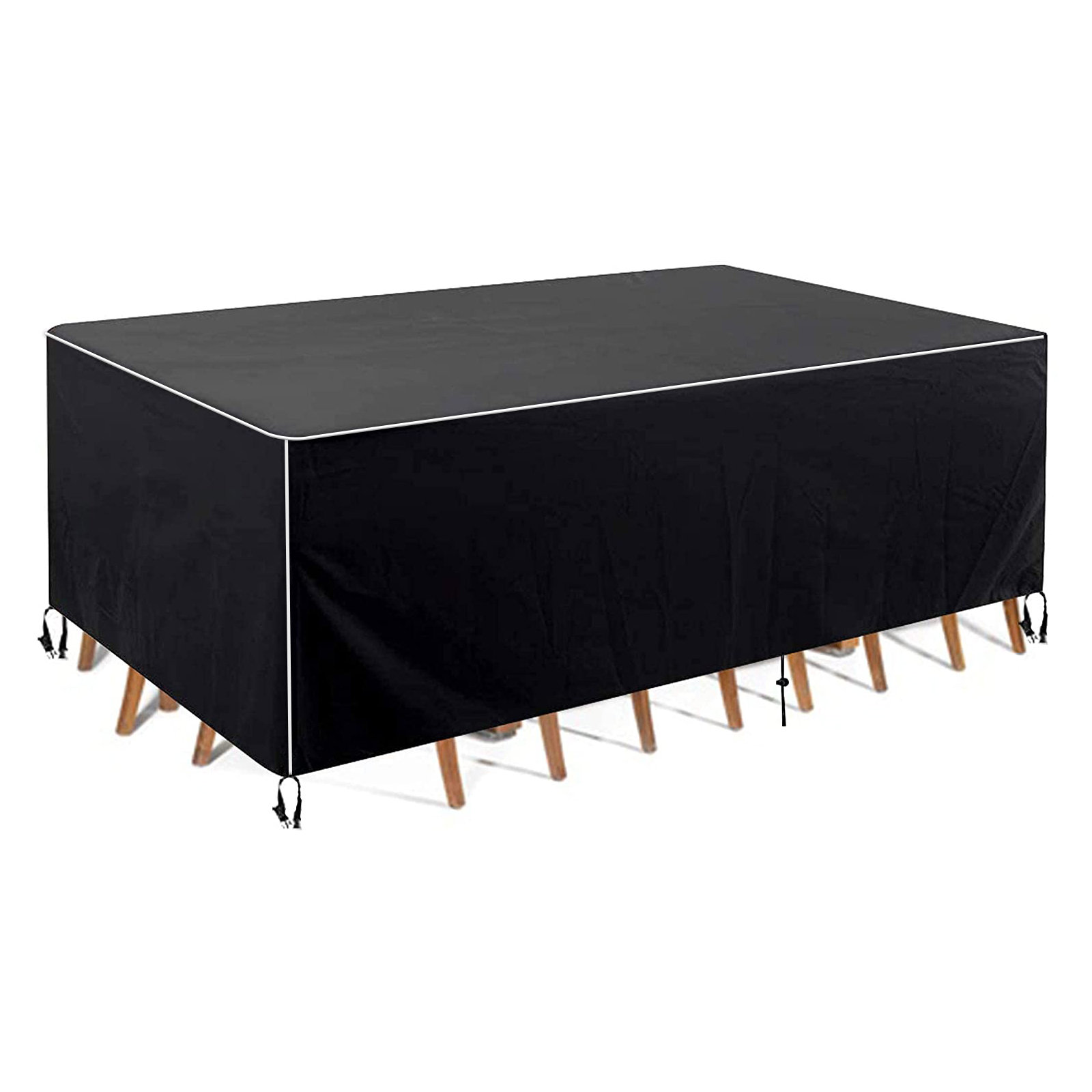 Dakota Fields Rectangular Patio Table Cover Wayfair.co.uk