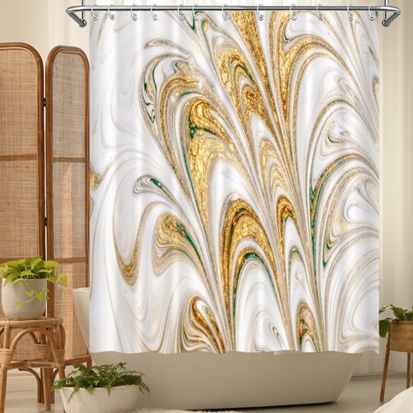 12 71x71" Waterproof Bathroom Shower Curtain 3D Printing Animal Pattern 