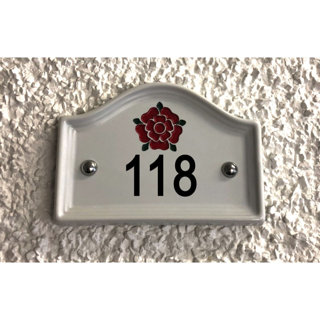 Garten Living Wandbefestigte Hausnummer Walsham