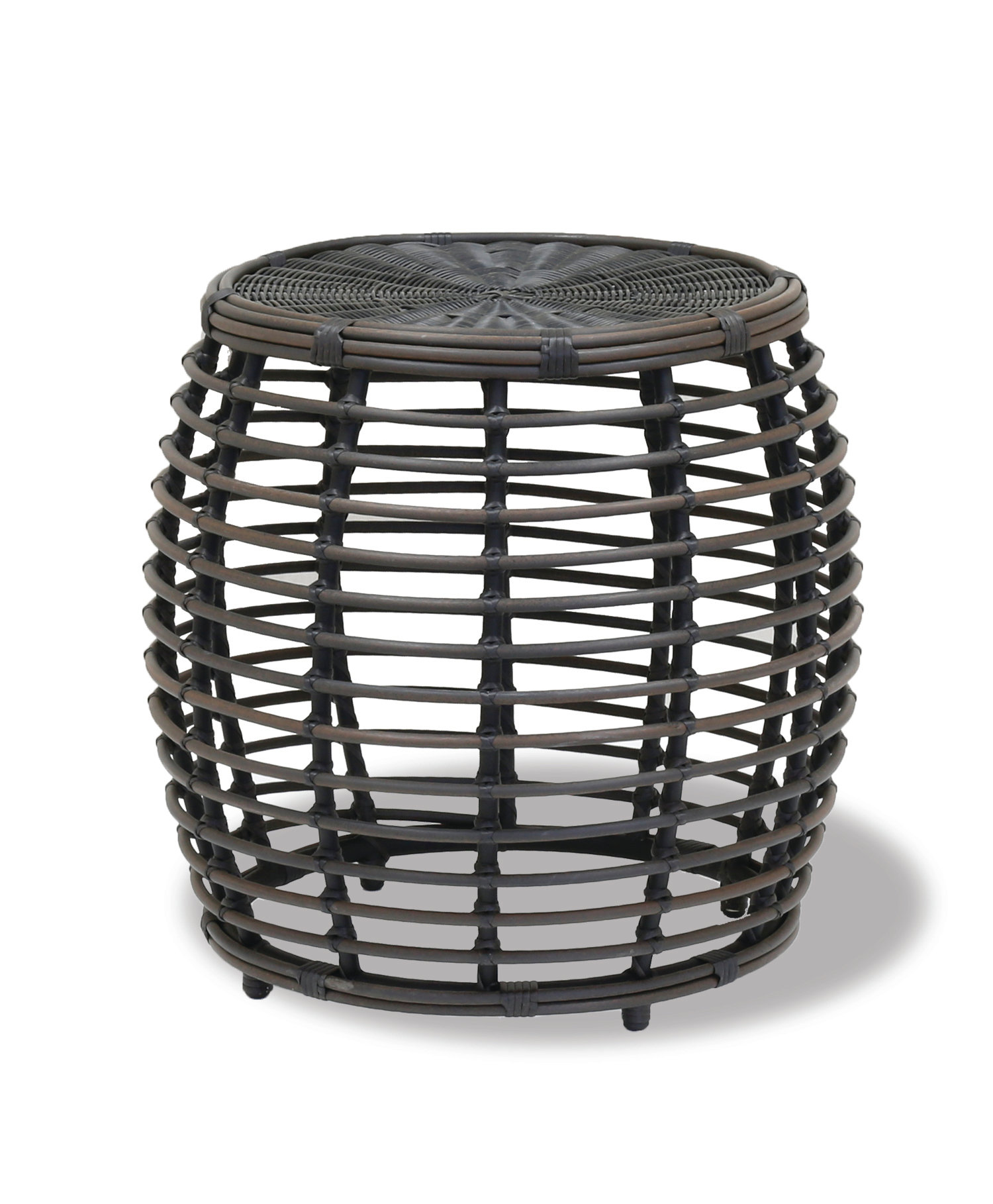Joss & Main Caliope Wicker/Rattan Side Table Wayfair