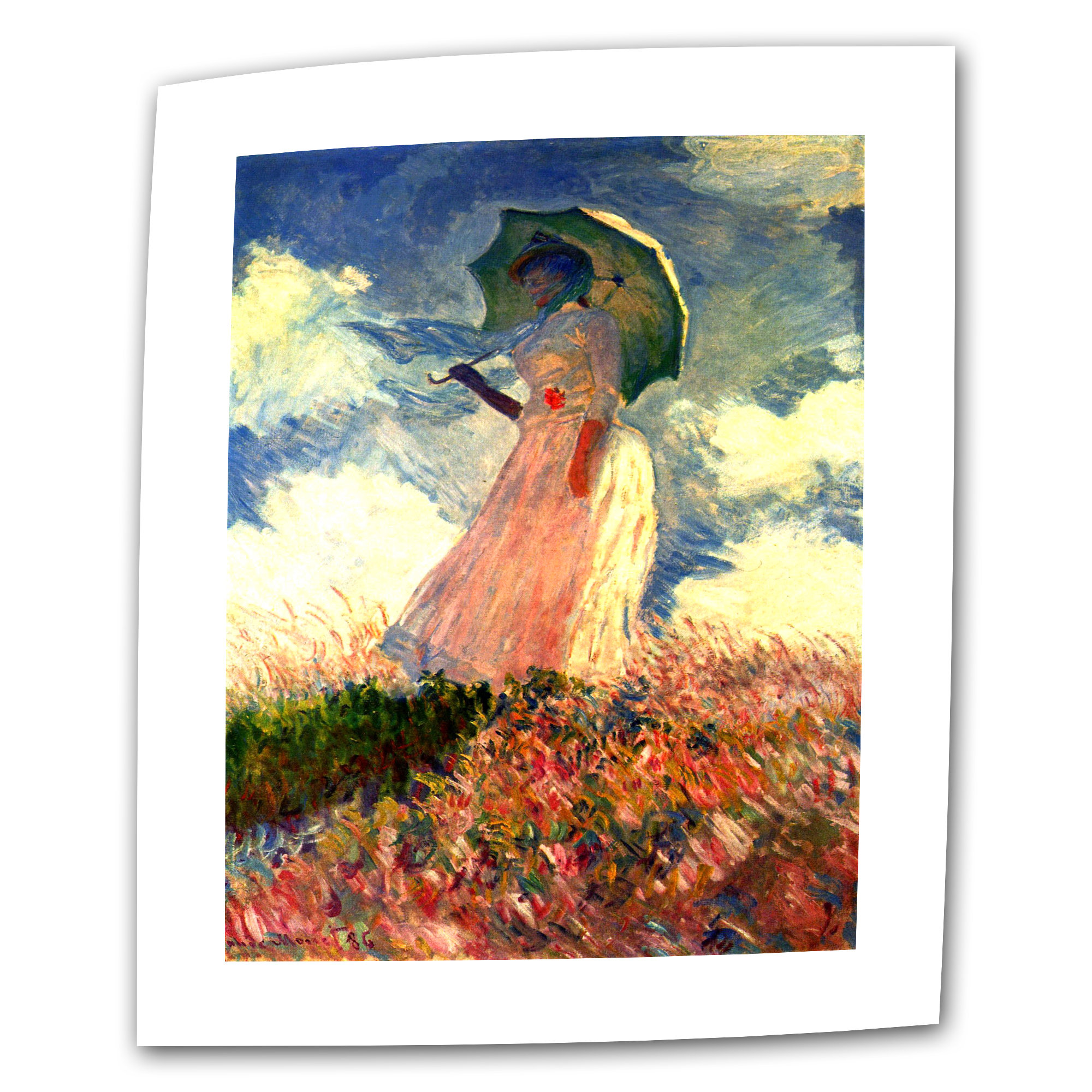 Vault W Artwork Claude Unframed Print on Canvas Wayfair