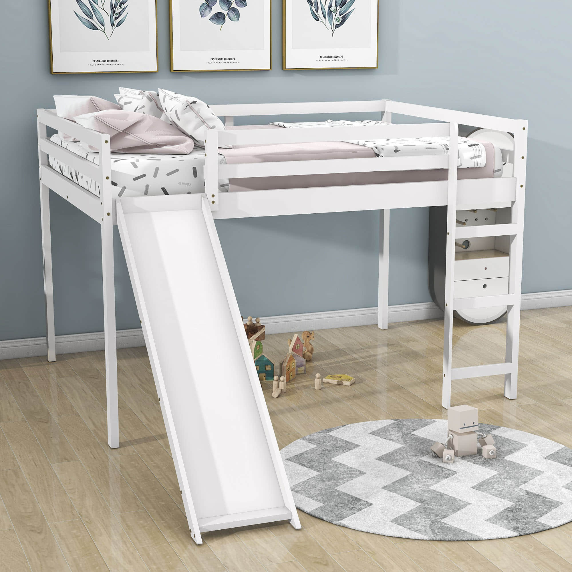 Harriet Bee Fairall Full Loft Bed by Harriet Bee Wayfair