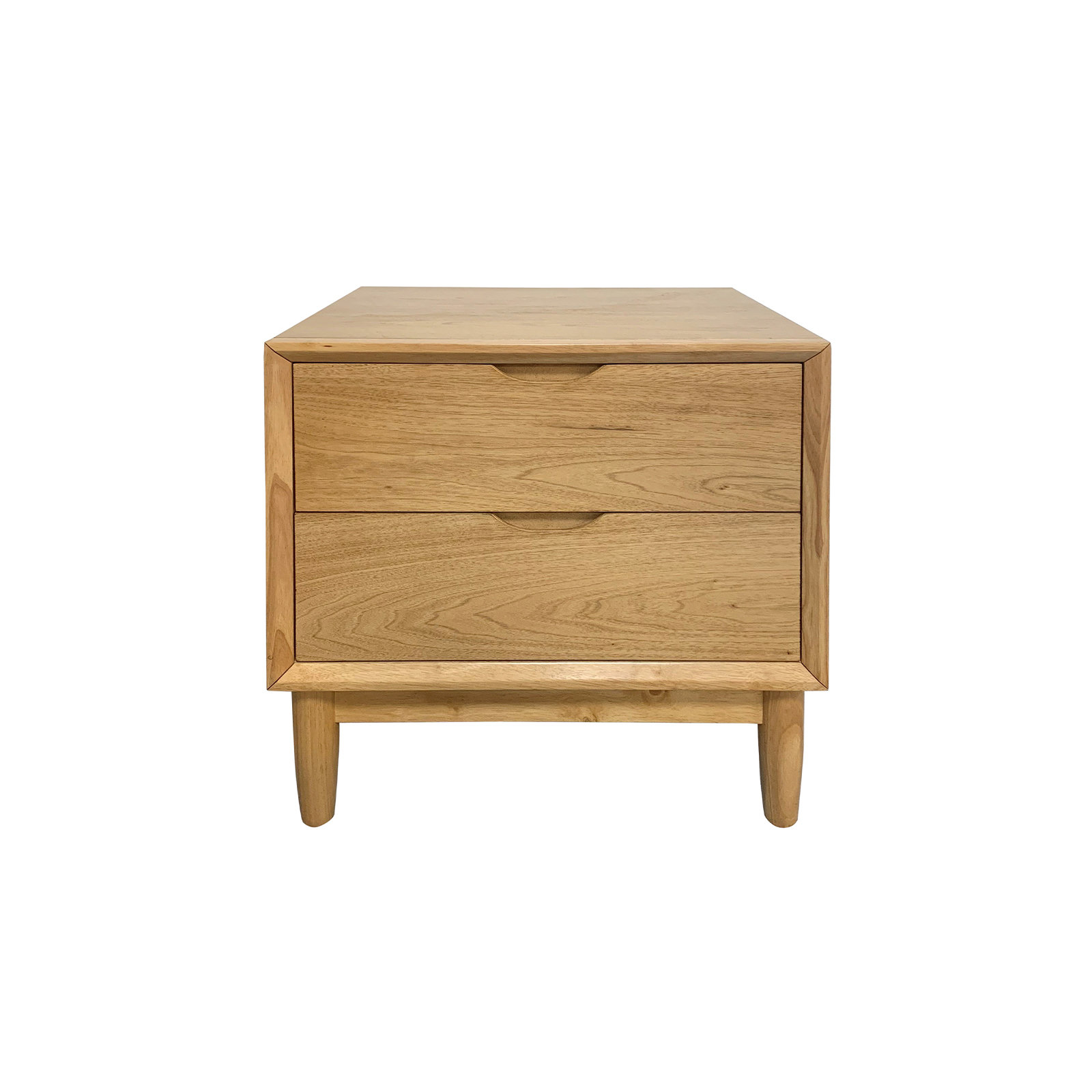 Gracie Oaks Finch Solid + Manufactured Wood Bedside Table Wayfair.co.uk