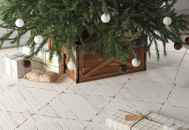 Holiday Tree Skirts For Less