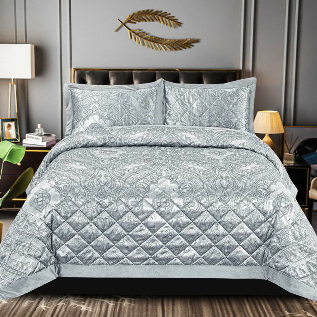 Latitude Vive Modern Bedspread Set Wayfair.co.uk