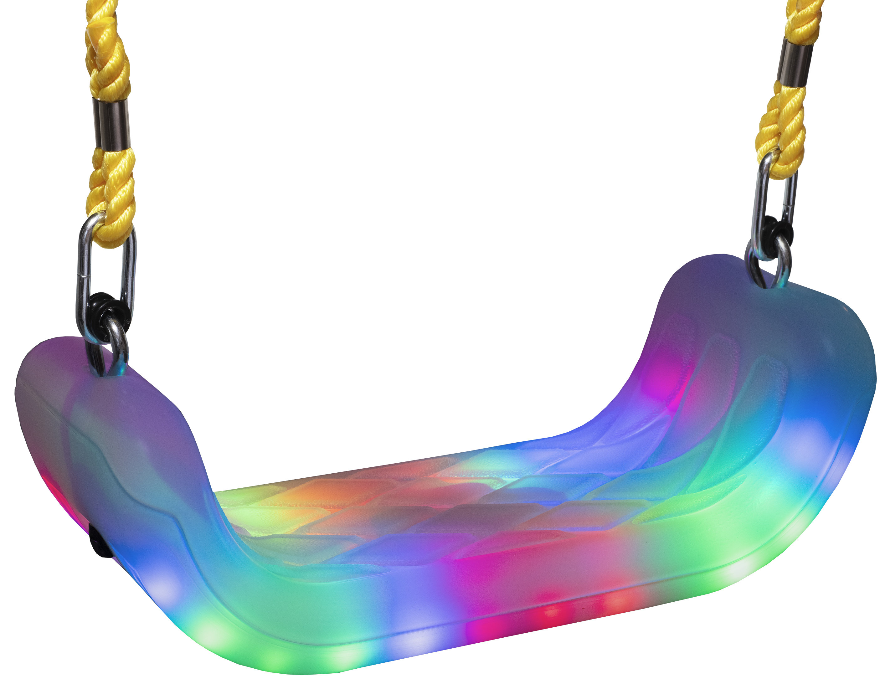 XDP Recreation Outdoor Kids Firefly LED Tree Swing, 24 Lights, Motion ...