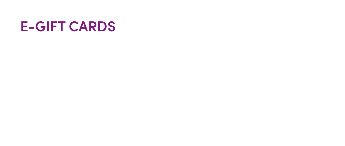 E-Gift Cards: Send Some Love (Instantly)
