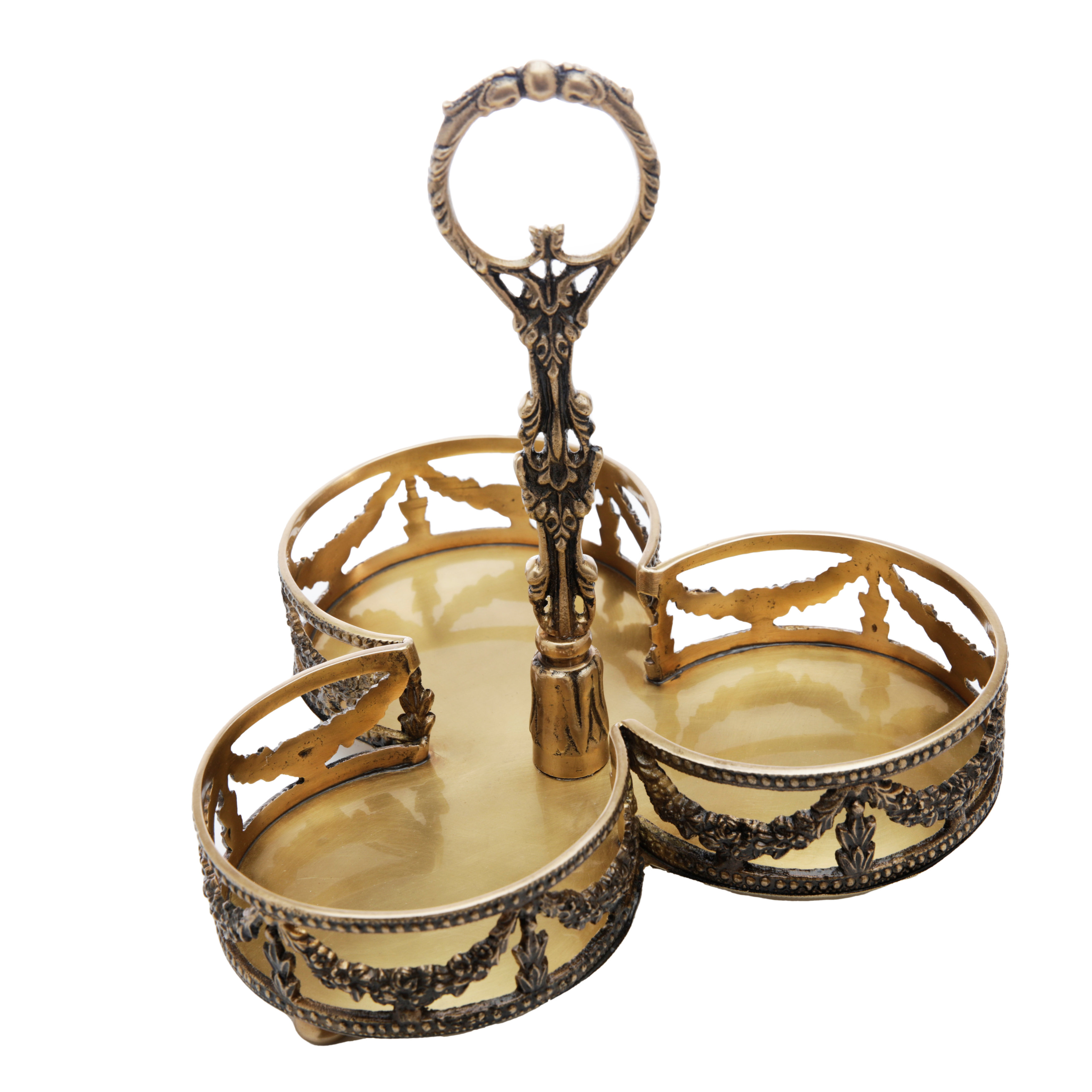 House of Hampton® Eliyanah Metal Tray Wayfair