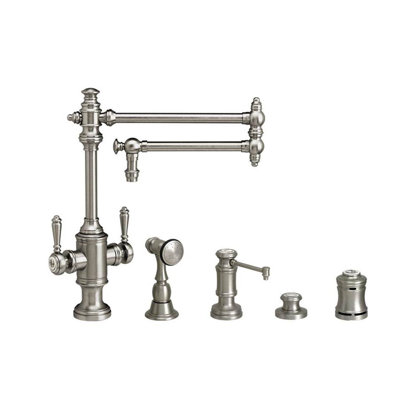 Luxury Soap Dispenser Included Kitchen Faucets | Perigold