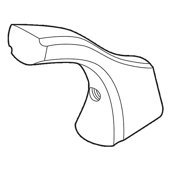 Delta Faucet RP61281RB Addison Single Blade Handle Kit - Roman Tub 7 thumbnail image