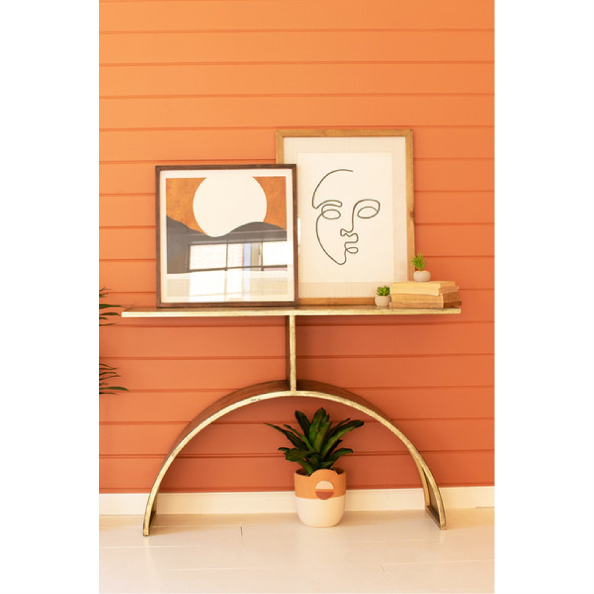 Everly Quinn Nik 49'' Console Table Wayfair