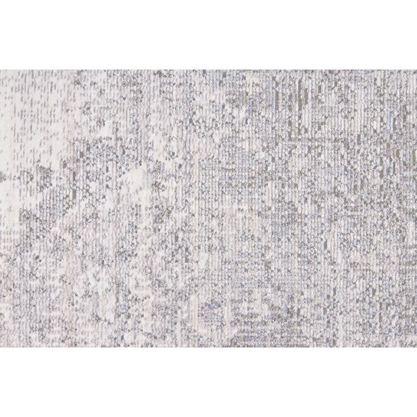 Bungalow Rose Emmalynn Light Gray Rug | Wayfair