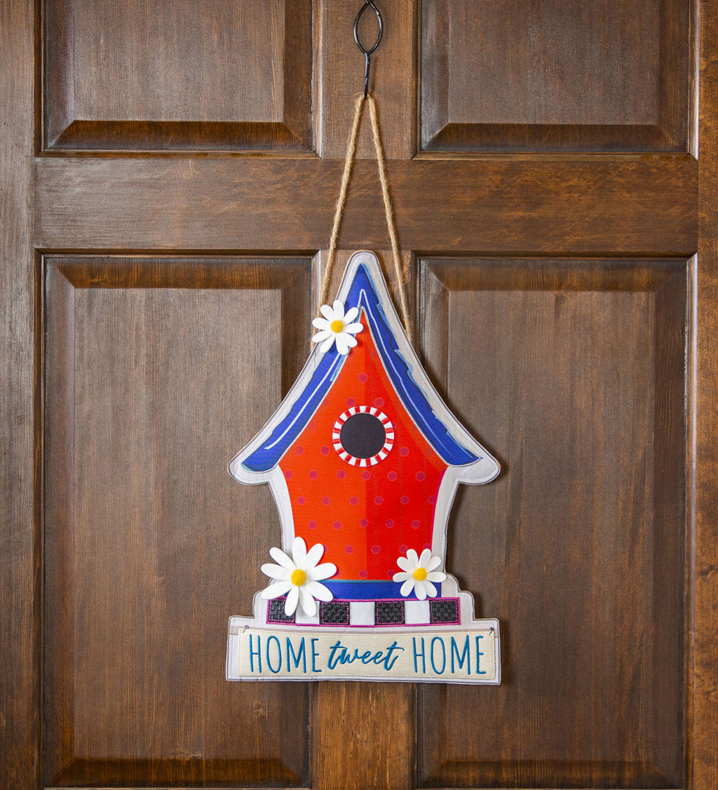 August Grove® Adre Ornate Birdhouse Door Decor Wayfair