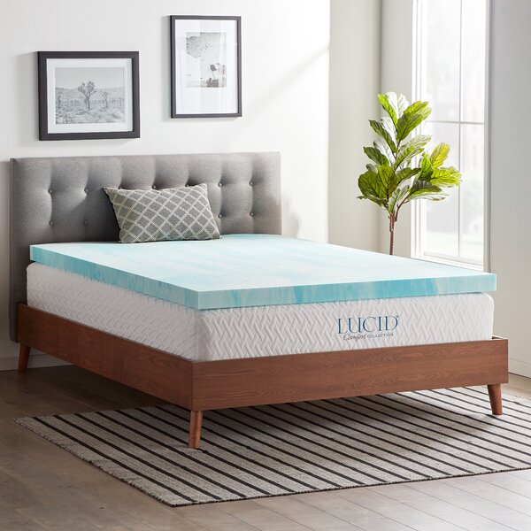 Details about   Plush Mattress Topper Microfiber Bed Cover Quilted Fitted Extra Deep Soft Pad 