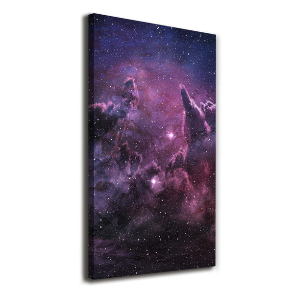 Latitude Run Nebula - Wrapped Canvas Art Prints | Wayfair.co.uk