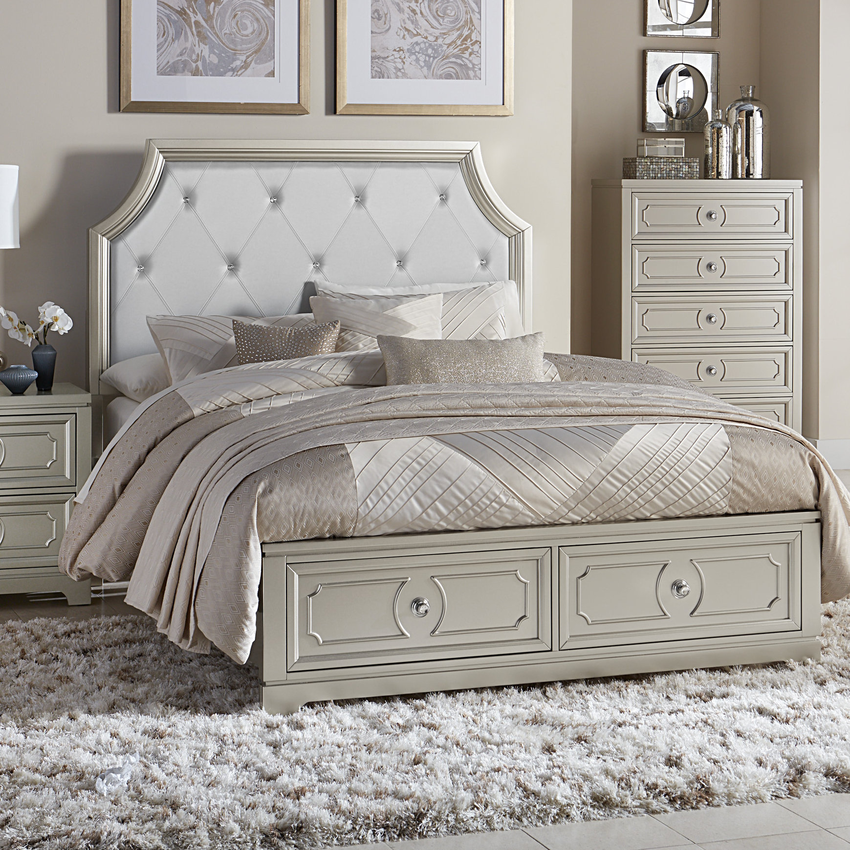 House of Hampton® Eldridge Upholstered Storage Bed & Reviews Wayfair