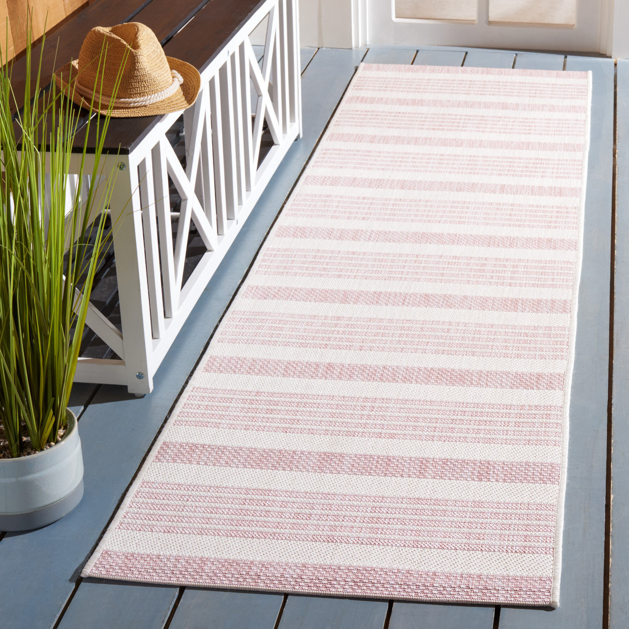 Breakwater Bay Ketilfrith Pink Indoor/Outdoor Rug & Reviews | Wayfair