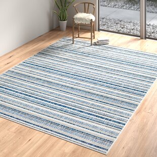 Easy Care Outdoor Rugs for Garden Patio RugTeal Blue Triangle Flatweave Rugs 