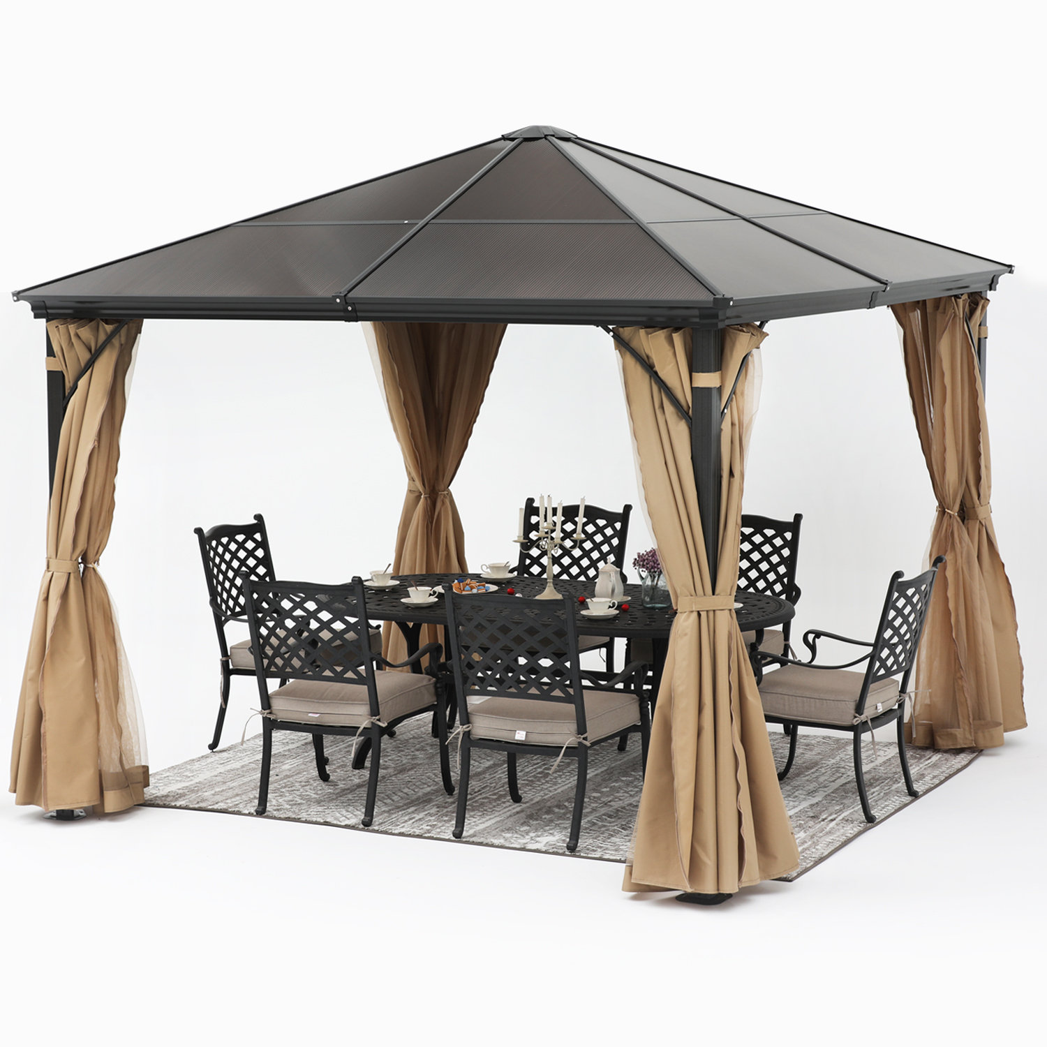 Aluminum Patio Gazebo \u0026 Reviews 