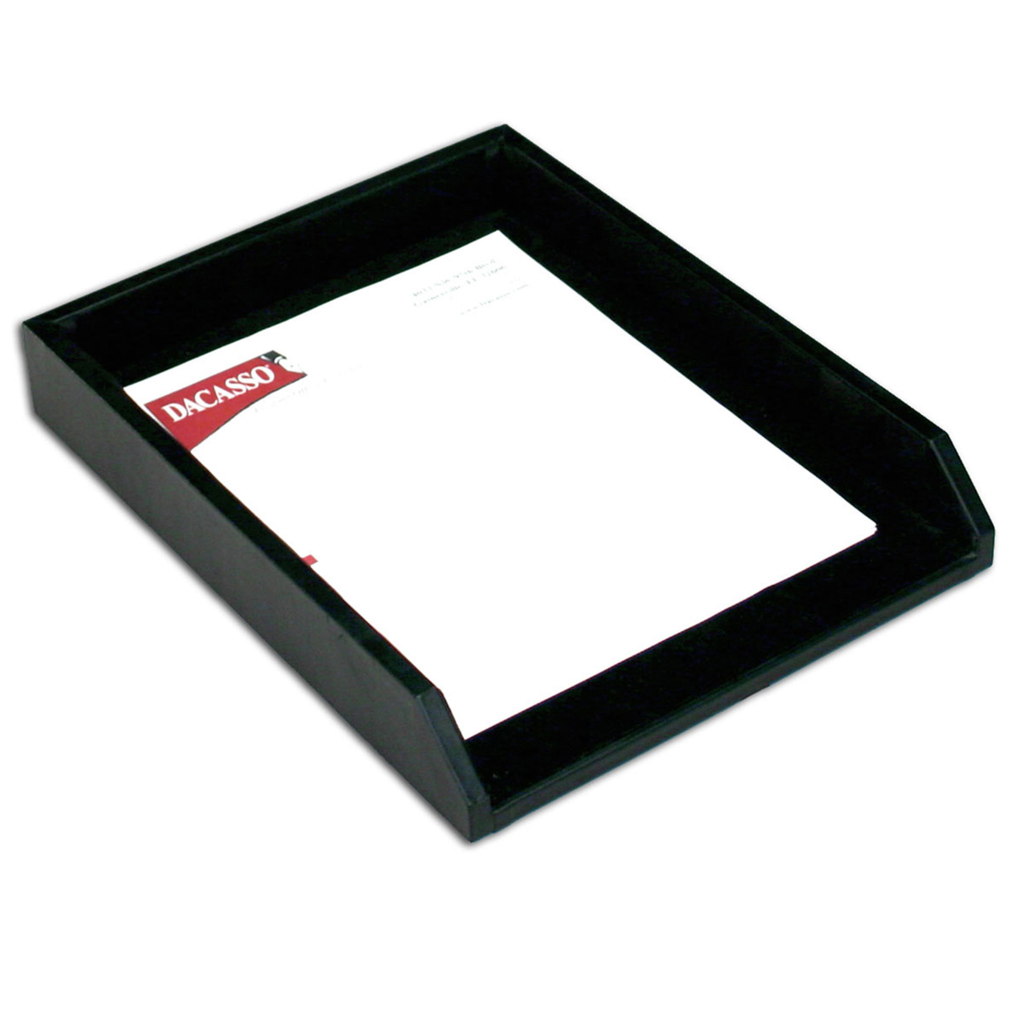 Ebern Designs Bramfield FrontLoad Letter Tray in Black & Reviews Wayfair