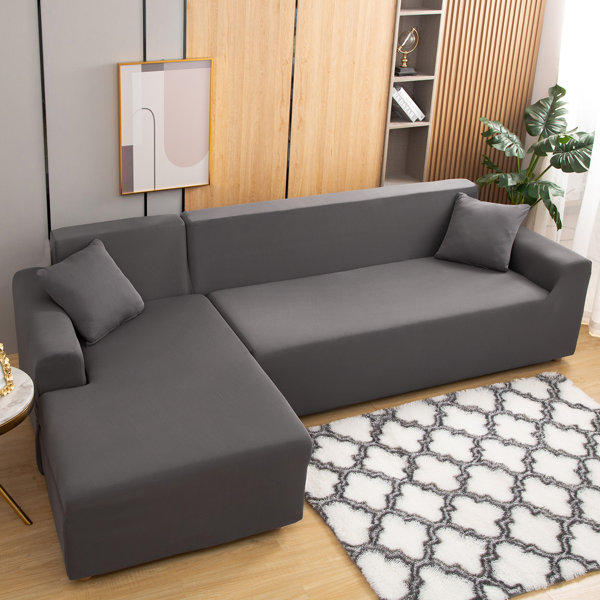 Uitsteken grens Observeer Eider & Ivory™ Box Cushion Sofa Slipcover & Reviews | Wayfair