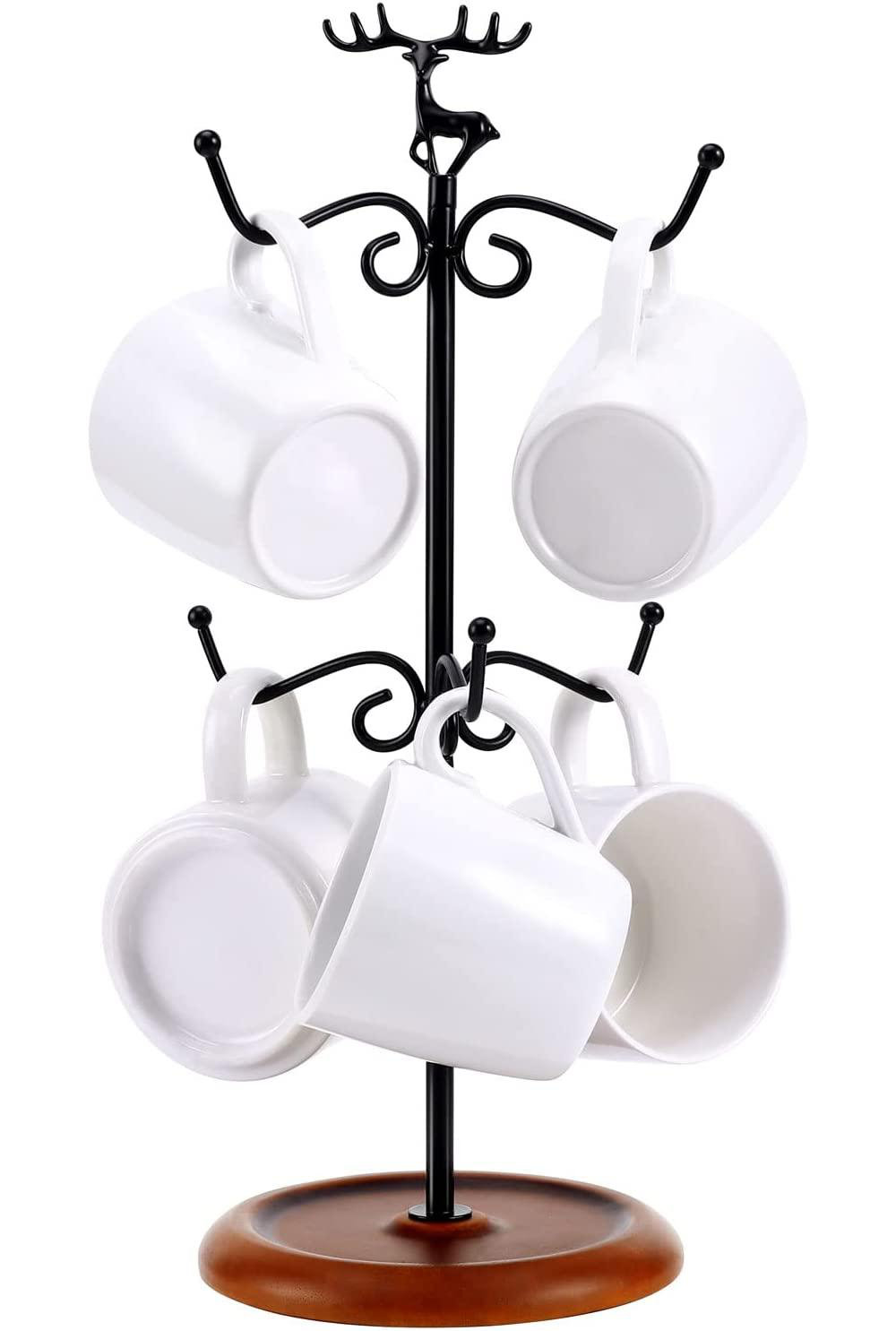 Red Barrel Studio® Mug Holder Tree, Coffee Cup Holder For Countertop, Coffee Mug Display Stand