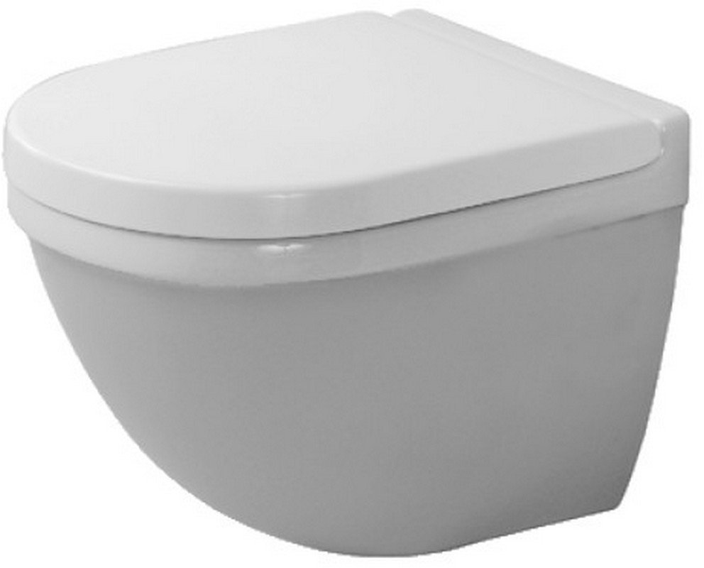 Duravit Starck Dual Flush Elongated Toilet Bowl (Seat Not Included