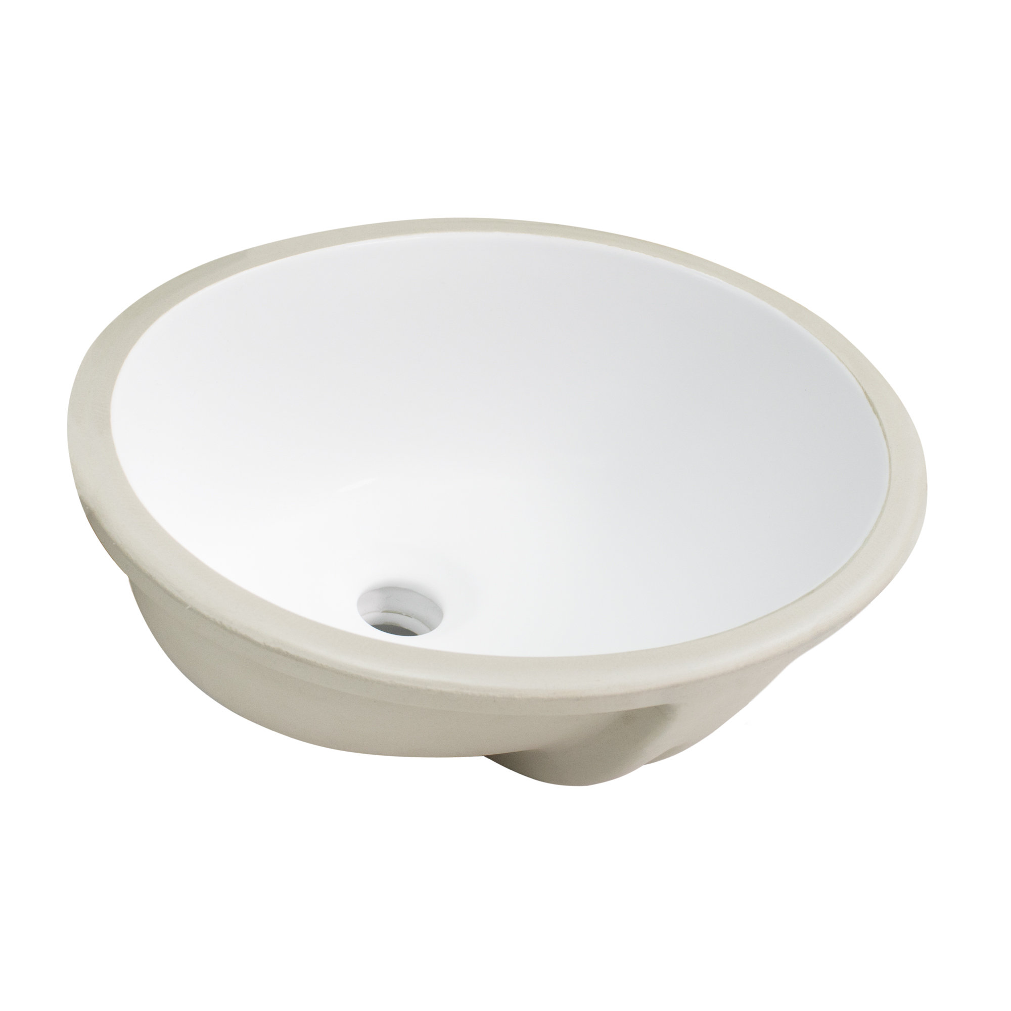 Ticor Sinks Belfast Series Ceramic Oval Undermount Bathroom Sink with Overflow Wayfair