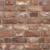 raised brick wallpaper