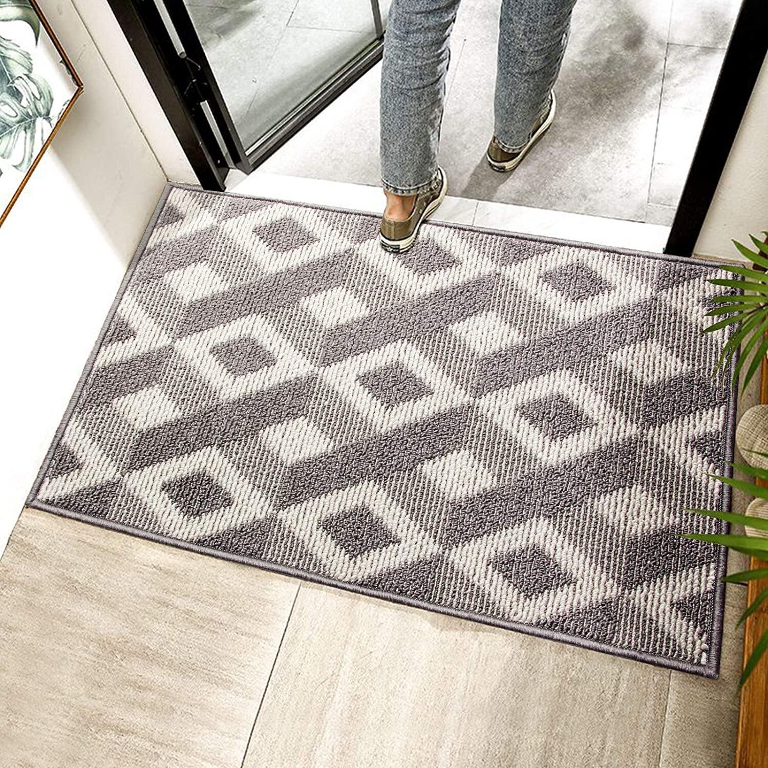 Novelty Doormat Heavy Duty Nonslip Entrance Rug Printed Floor Mat Indoor/Outdoor