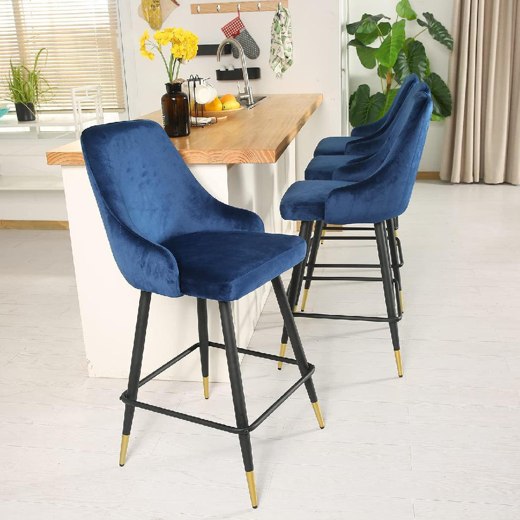 Navy Counter Height Stools