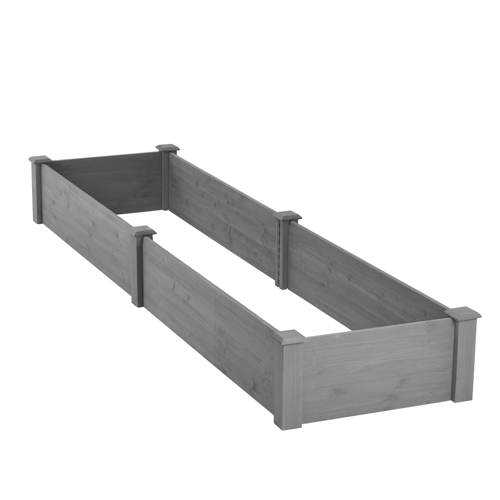 Arlmont & Co. Axavier 8 ft x 2 ft Cedar Raised Garden Bed Wayfair