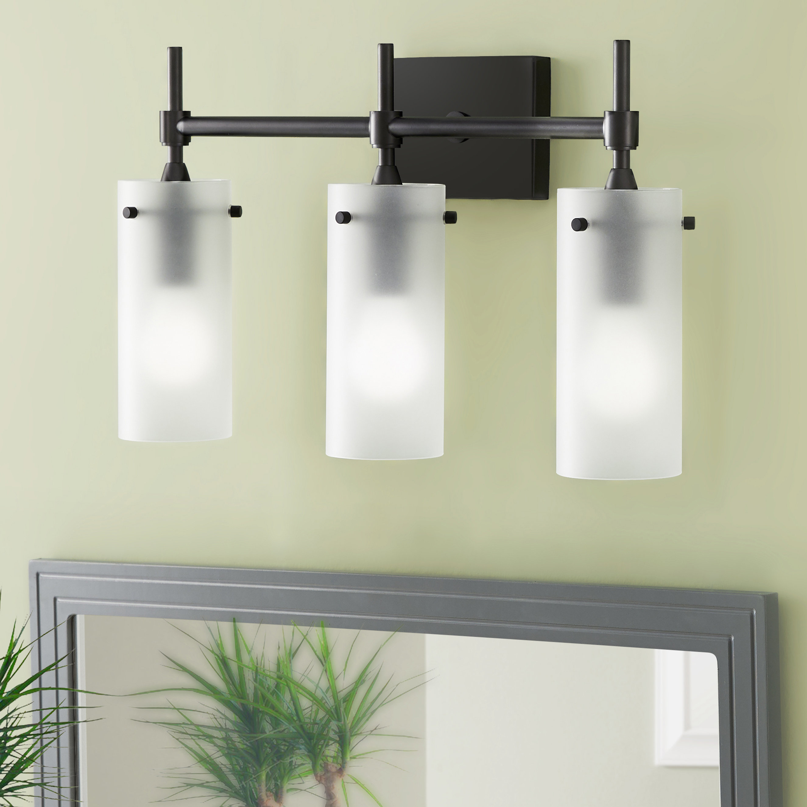 Wayfair | Beige Shade Bathroom Vanity Lighting You'll Love in 2022
