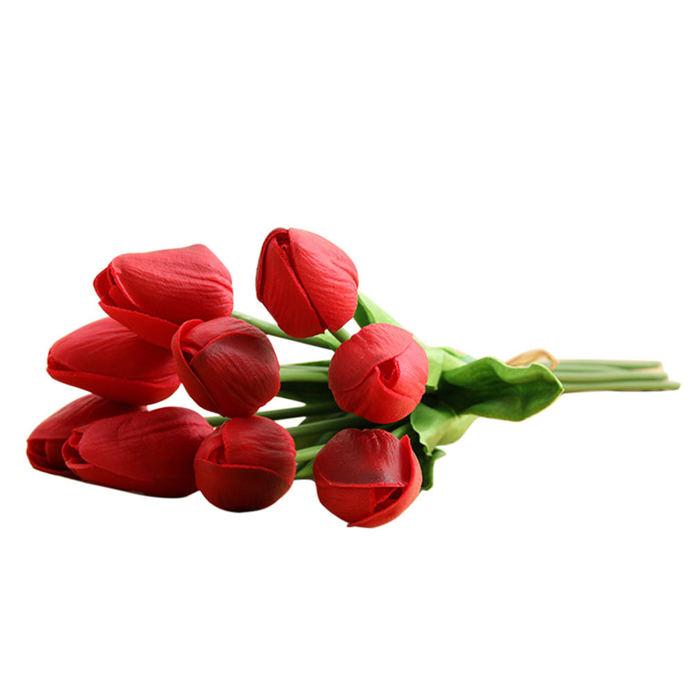Primrue 1 Bouquet Artificial Tulip Home Garden Wedding Flower