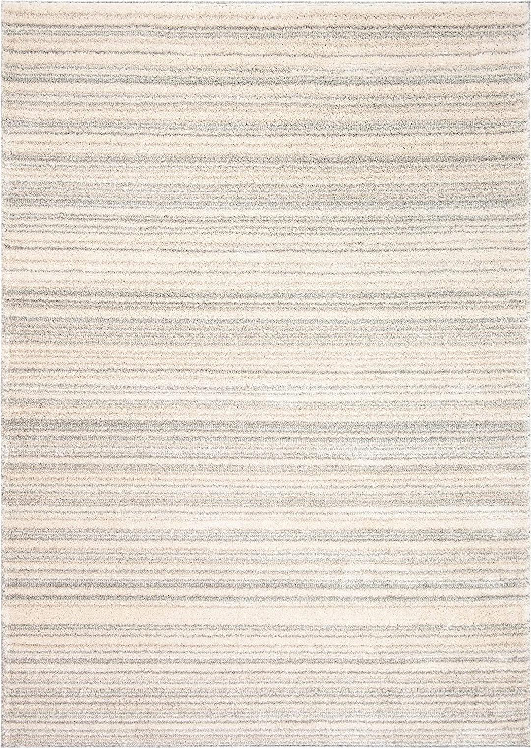 Gracie Oaks Markki Light Grey/White Rug Wayfair